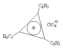 Trifenylcyklopropenylium perchlort