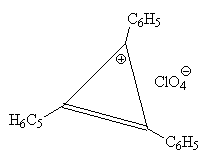 Trifenylcyklopropenylium perchlort