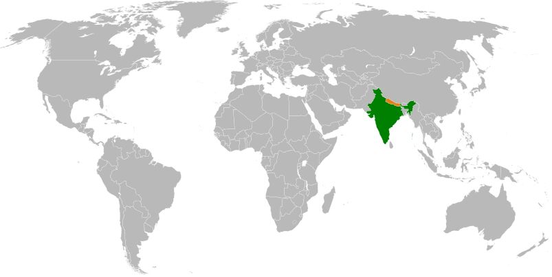 India and Nepal