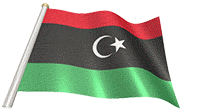 Libya flag / Nafusi Berber language 