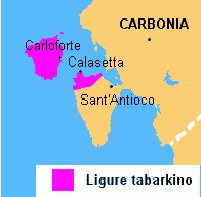 Tabarchino Sardo / click for great map 
